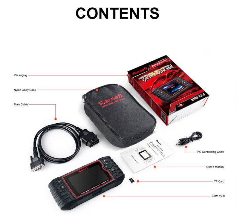 iCARSOFT BMM V3.0 - MINI - 2023 - DIAGNOSTIC TOOL