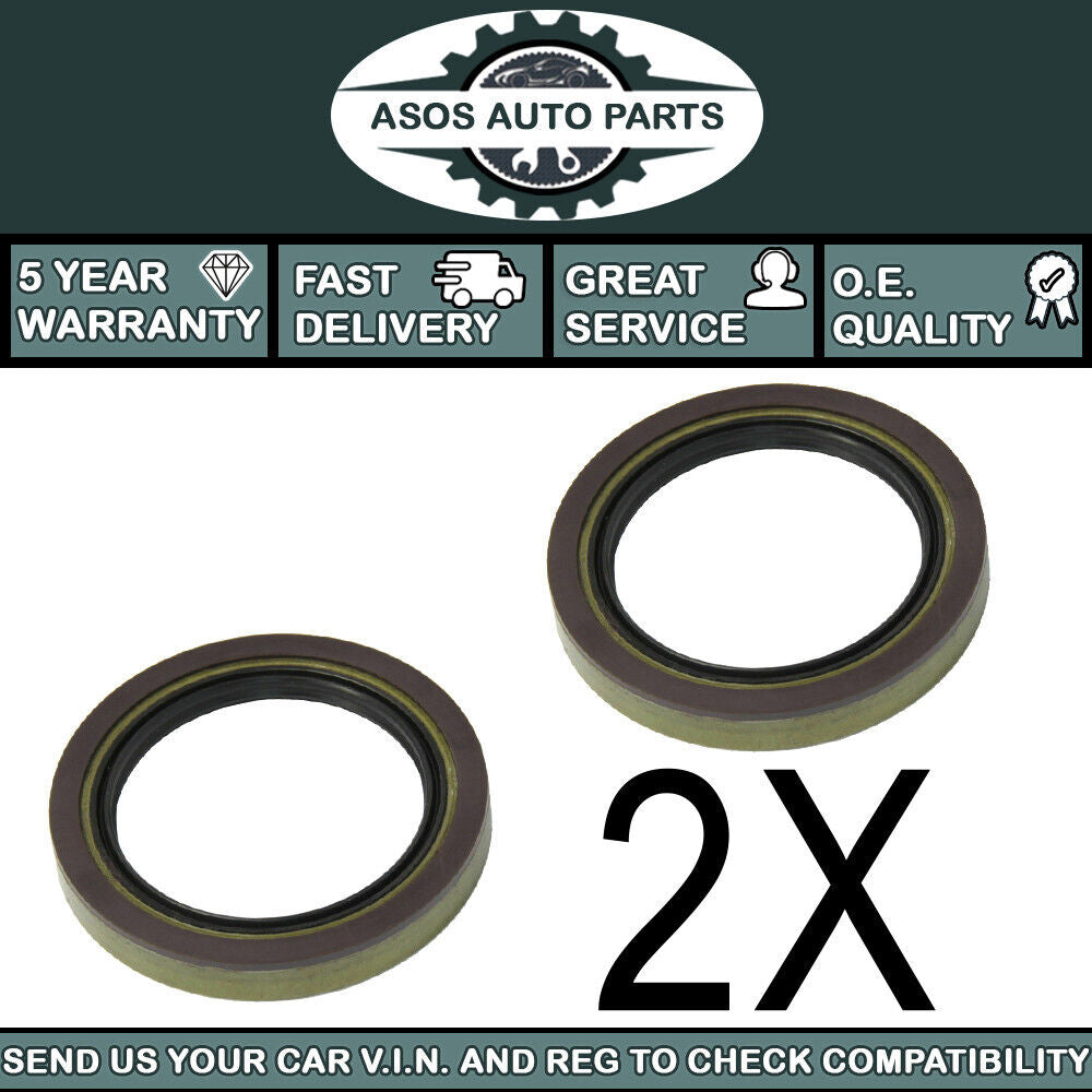2X ABS MAGNETIC PICK UP RING FITS M-BENZ E CLASS W211 S211 W212 S212 VF211  FRONT