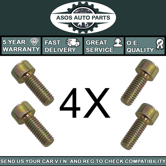 4X CYLINDER SCREW SOCKET HEX HEAD BOLT M6X16 N01474011 07119906392 N000912006066