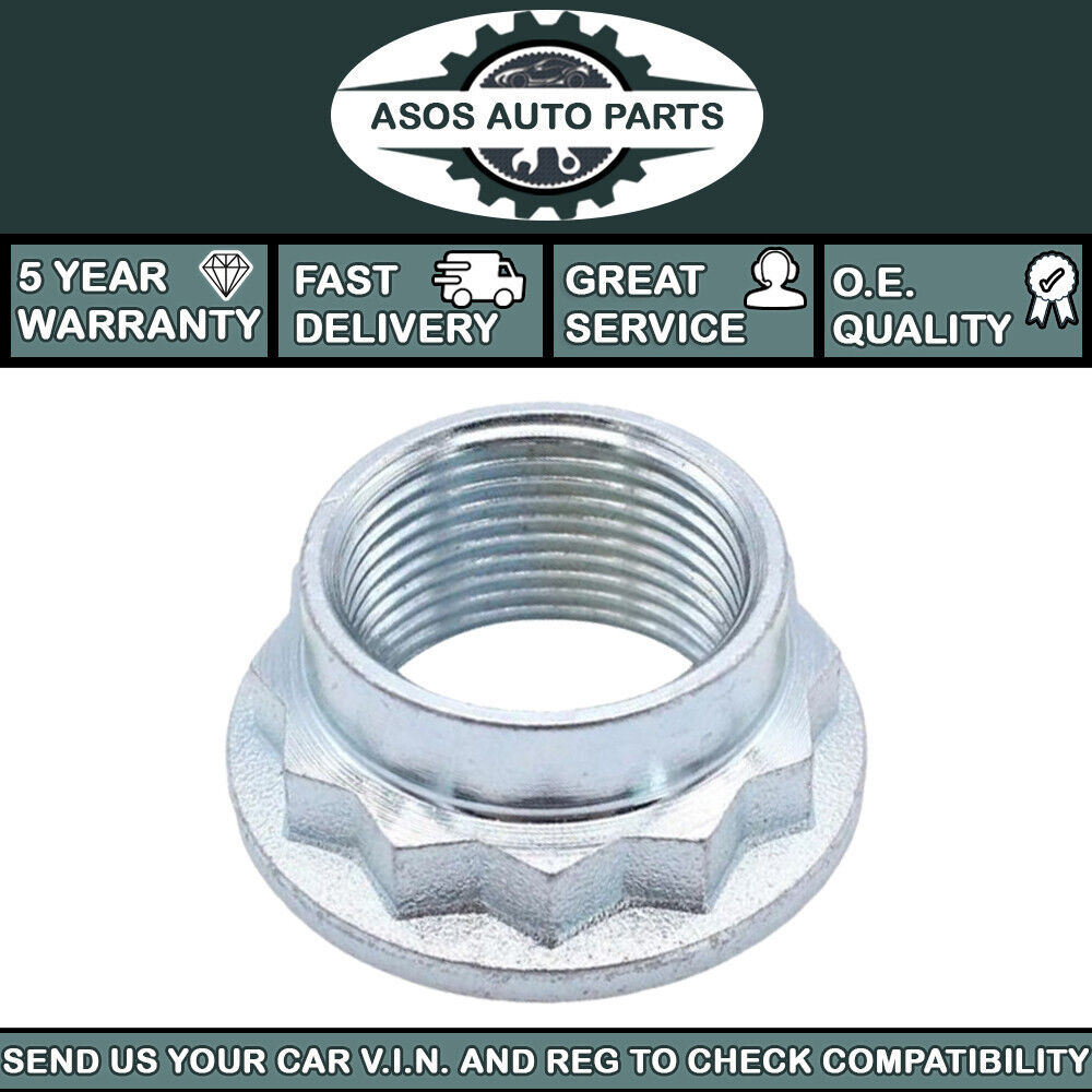 REAR DRIVESHAFT AXLE SPINDLE HUB NUT Fits BMW 1 SERIES E81 E82 E87 E88 2004-2014