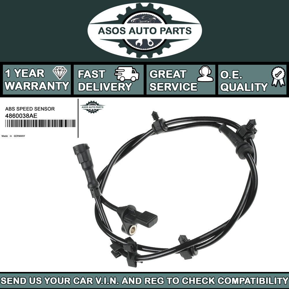 REAR ABS SPEED SENSOR Fits CHRYSLER NEON II PT CRUISER 4860038AE