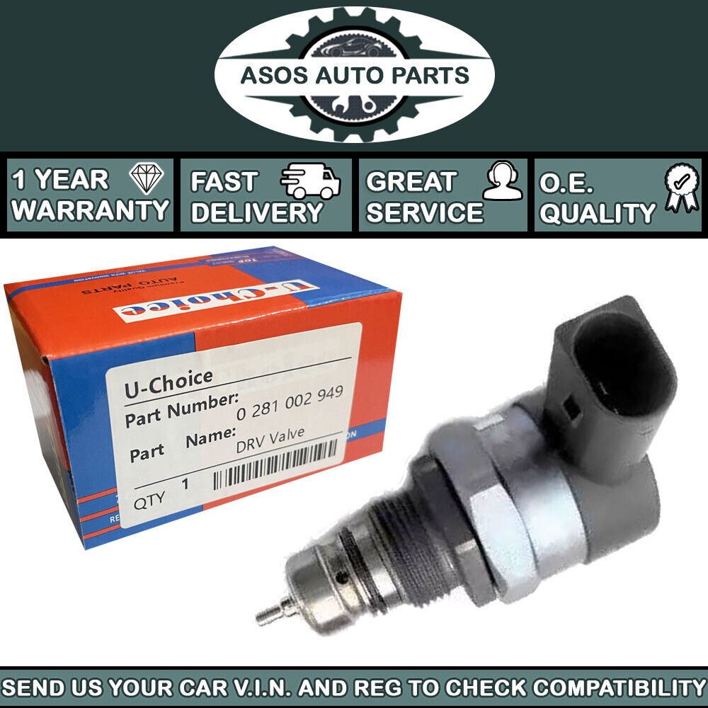 FUEL RAIL PRESSURE RELIEF REGULATOR VALVE Fits BMW 5 6 7 SERIES 0281002949