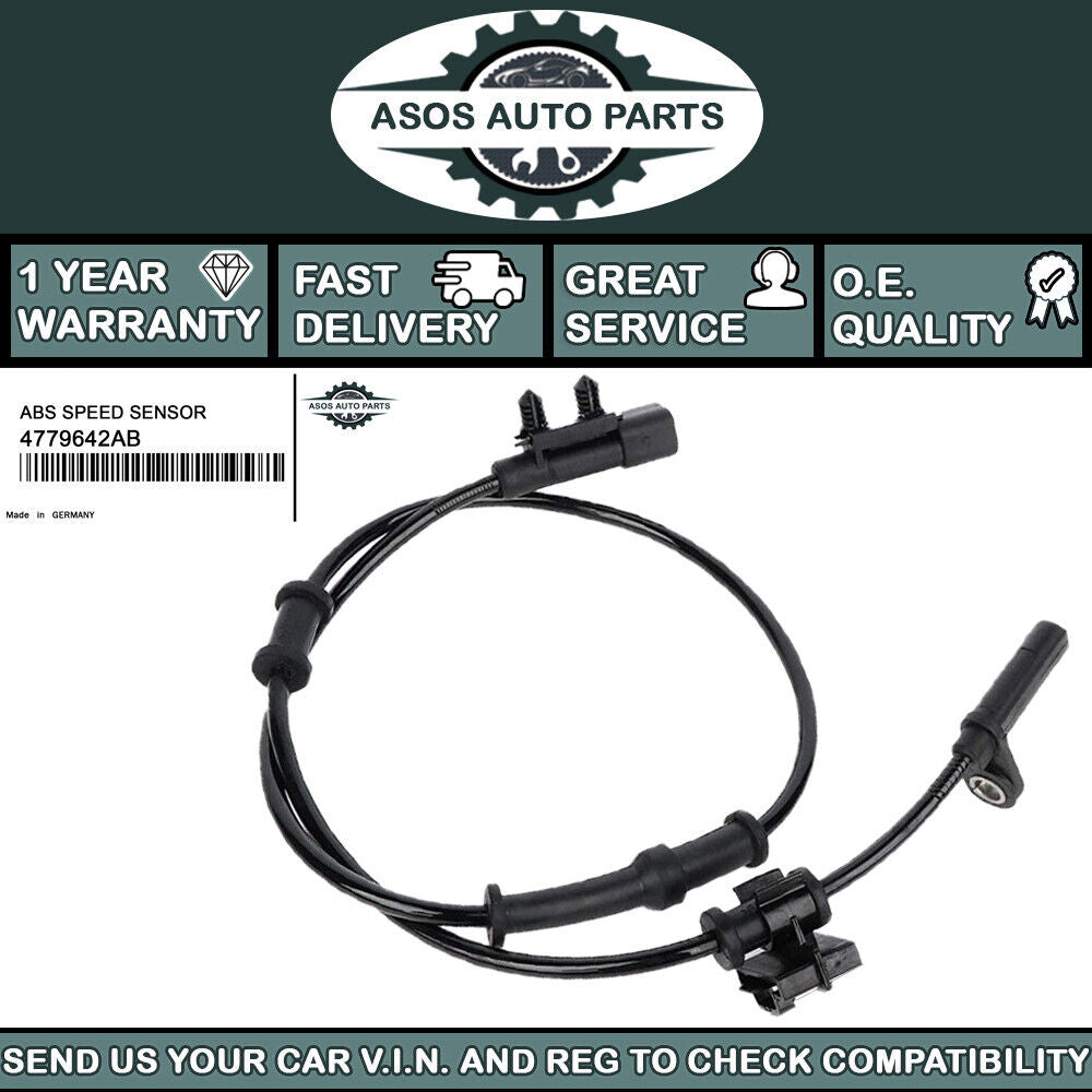 REAR RIGHT ABS SPEED SENSOR Fits CHRYSLER 300C LANCIA THEMA 4779642AB