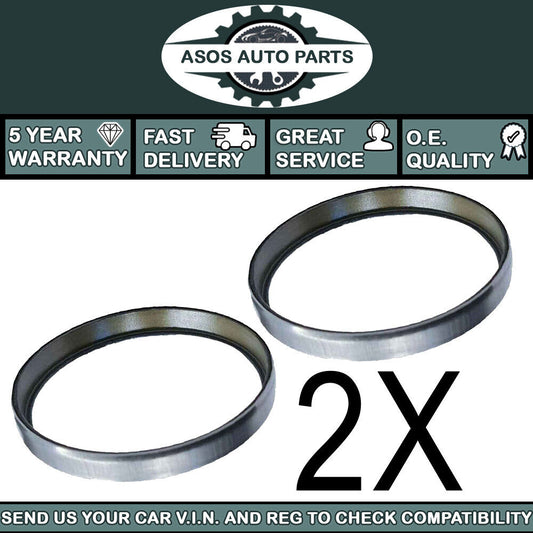 2X ABS MAGNETIC PICK UP RING FITS FORD KUGA MK2 2012-ON 1.6 EcoBoost REAR