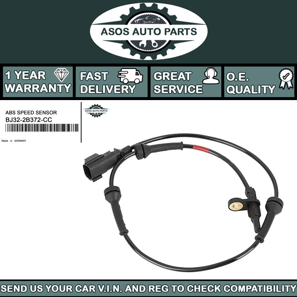 REAR ABS SPEED SENSOR Fits LAND ROVER RANGER ROVER EVOQUE BJ32-2B372-CC