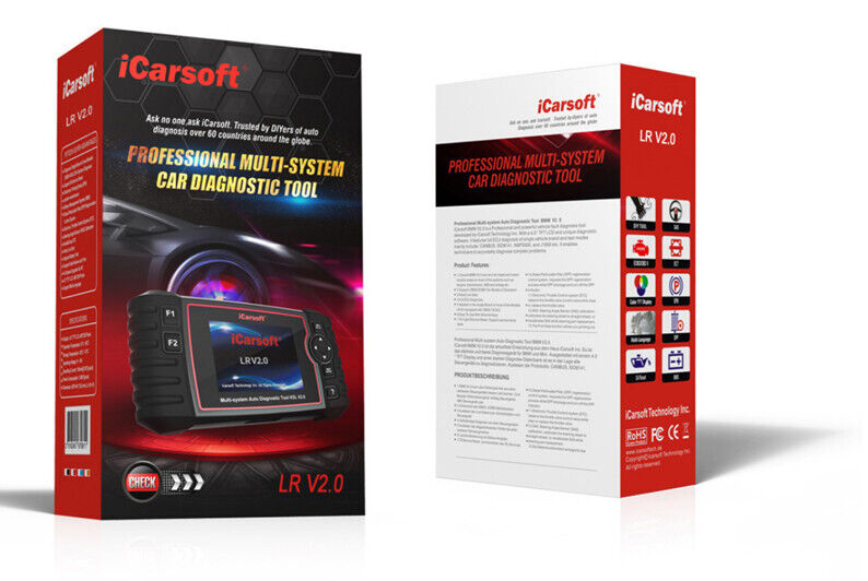 iCARSOFT LR V2.0 - JAGUAR LAND ROVER - 2023 - DIAGNOSTIC TOOL