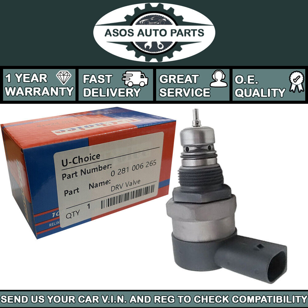 FUEL RAIL PRESSURE RELIEF REGULATOR VALVE Fits M-BENZ C CLS E GLC GLE GLK M S