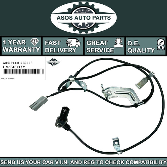 REAR RIGHT ABS SPEED SENSOR Fits FORD MAZDA UM534371XY 6M34-2C190-BB
