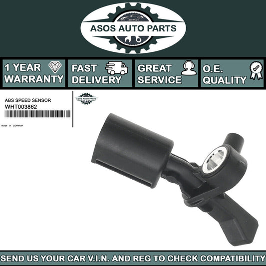 REAR RIGHT ABS SPEED SENSOR Fits VW FOX POLO UP WHT003862
