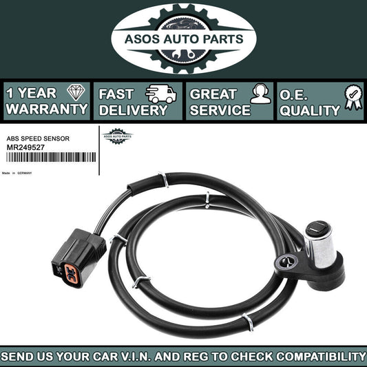 REAR RIGHT ABS SPEED SENSOR Fits MITSUBISHI LANCER EVO 2.0 V VI MR249527
