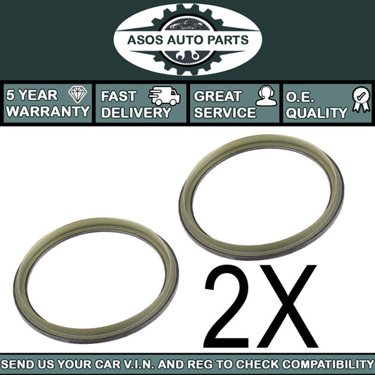 2X ABS MAGNETIC PICK UP RING FITS AUDI A3 2004-2019 REAR