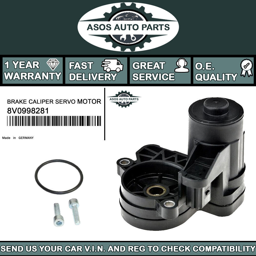 ELECTRONIC BRAKE CALIPER SERVO MOTOR Fits AUDI A3 Q2 Q3 TT 8V0998281