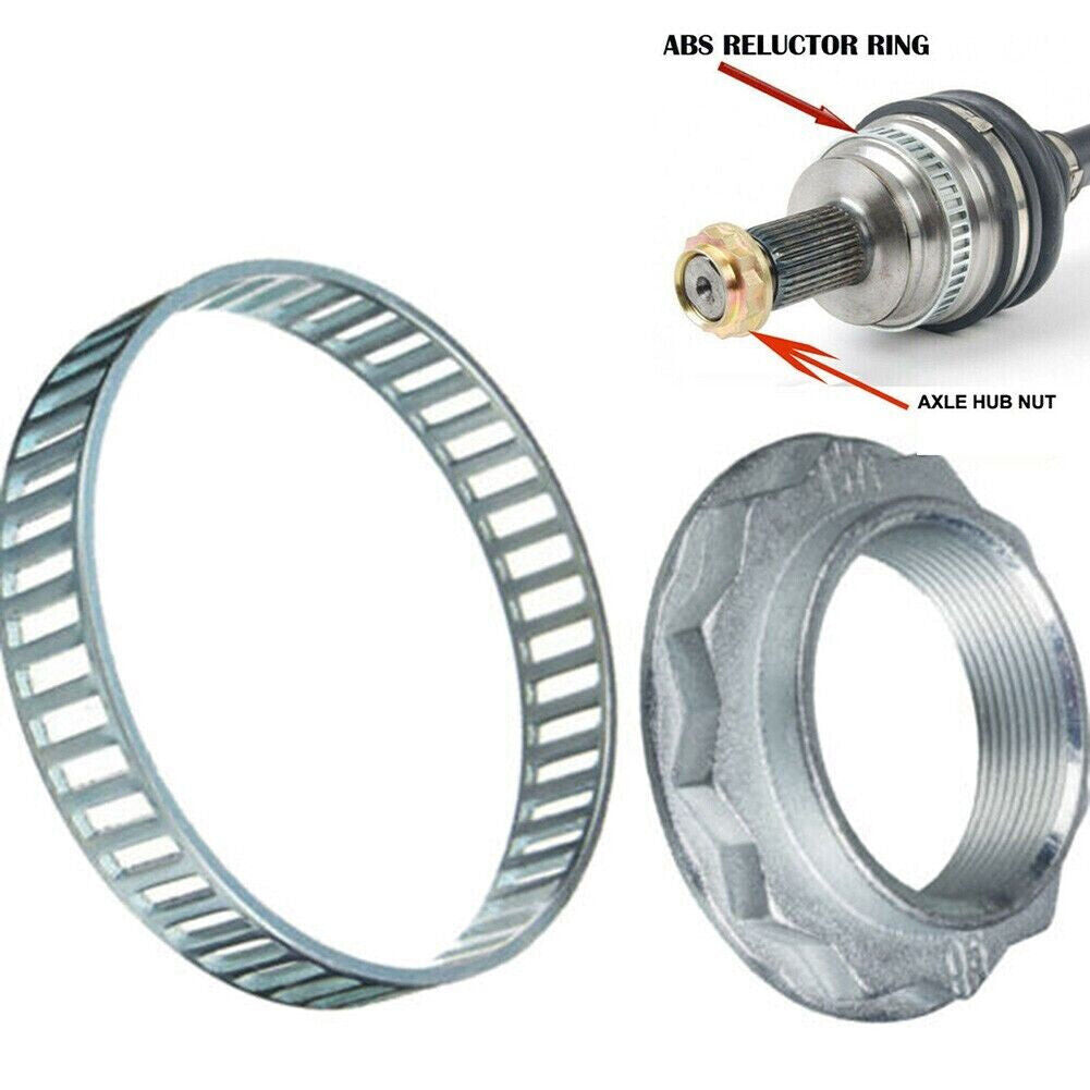 Fits BMW 1 SERIES ABS SPEED SPEED SENSOR+ABS RING+SPINDLE NUT 116i 118i 120i