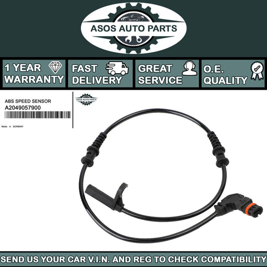 FRONT ABS SPEED SENSOR Fits M-BENZ C CLASS W204 C204 S204 A2049057900