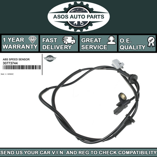 REAR LEFT ABS SPEED SENSOR Fits VOLVO XC90 MK1 30773744