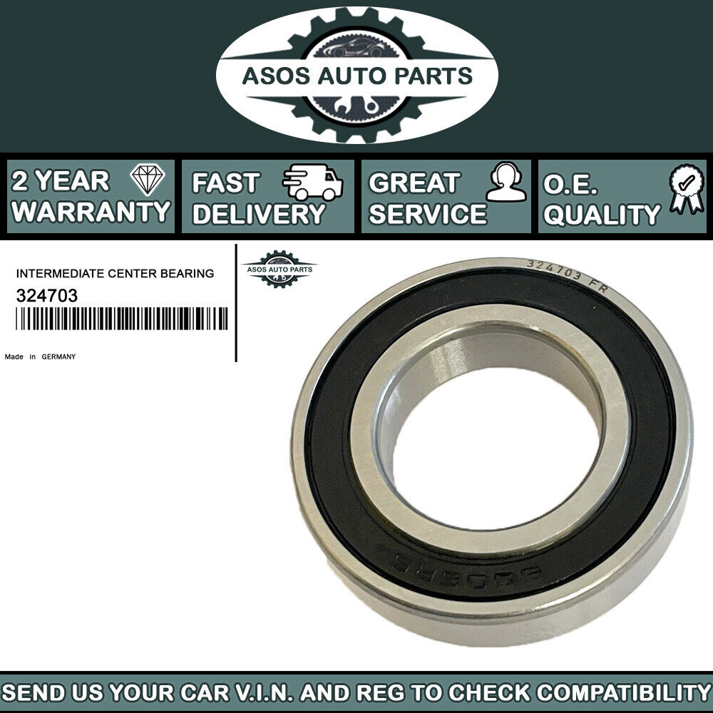 DRIVESHAFT INTERMEDIATE CENTER BEARING Fits CITROEN C5 DS3 DS4 DS5 1.2 1.6 2.0