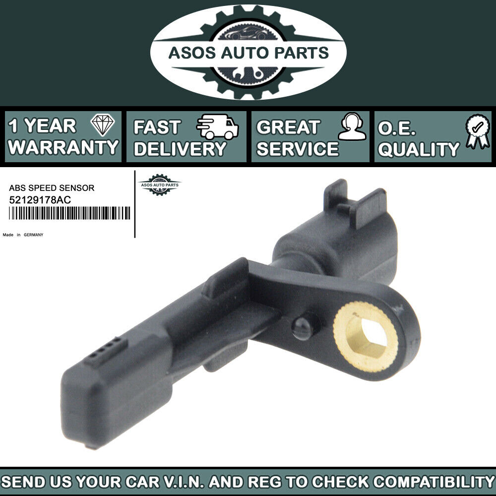 REAR ABS SPEED SENSOR Fits JEEP CHEROKEE KJ 2.4 2.5 2.8 3.7 4X4 52129178AC