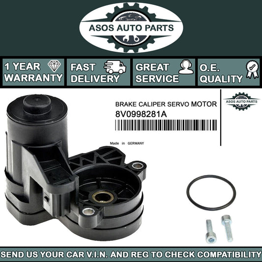 ELECTRONIC BRAKE CALIPER SERVO MOTOR Fits AUDI SEAT 8V0998281A