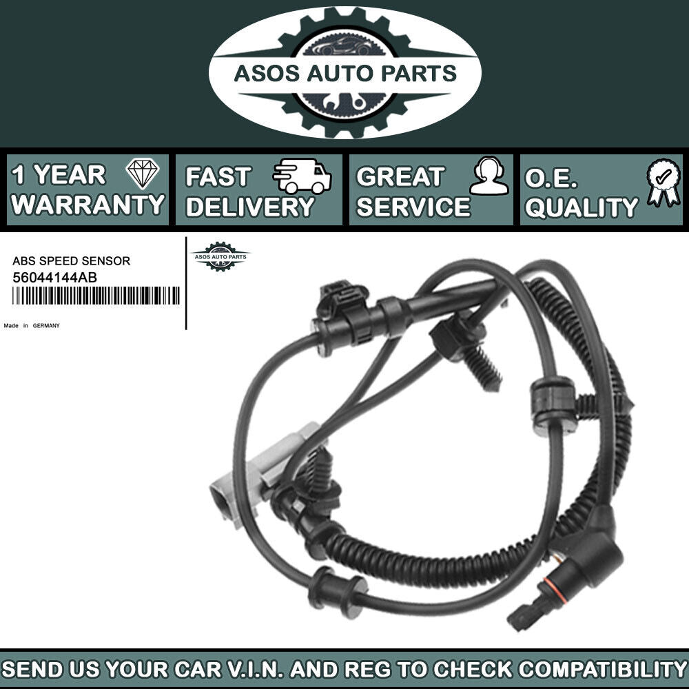 FRONT ABS SPEED SENSOR Fits JEEP COMMANDER GRAND CHEROKEE 56044144AB