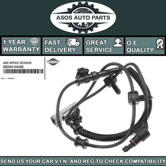 FRONT ABS SPEED SENSOR Fits JEEP COMMANDER GRAND CHEROKEE 56044144AB