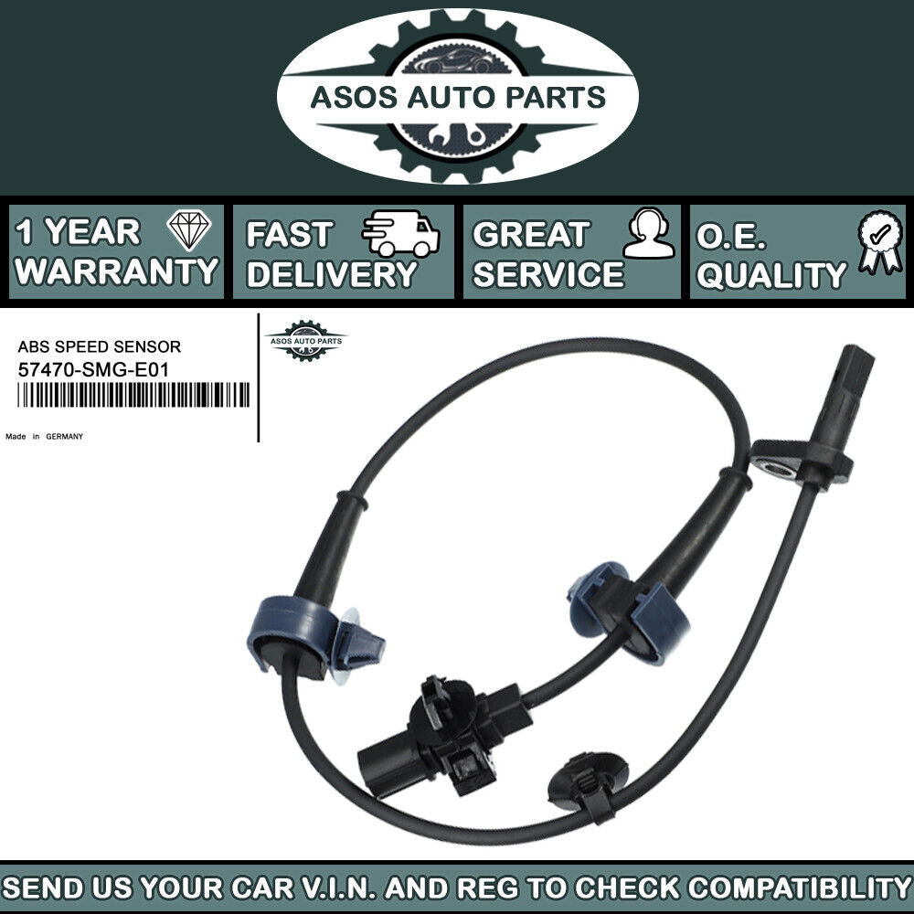 REAR RIGHT ABS SPEED SENSOR Fits HONDA CIVIC VIII HATCHBACK 57470-SMG-E01