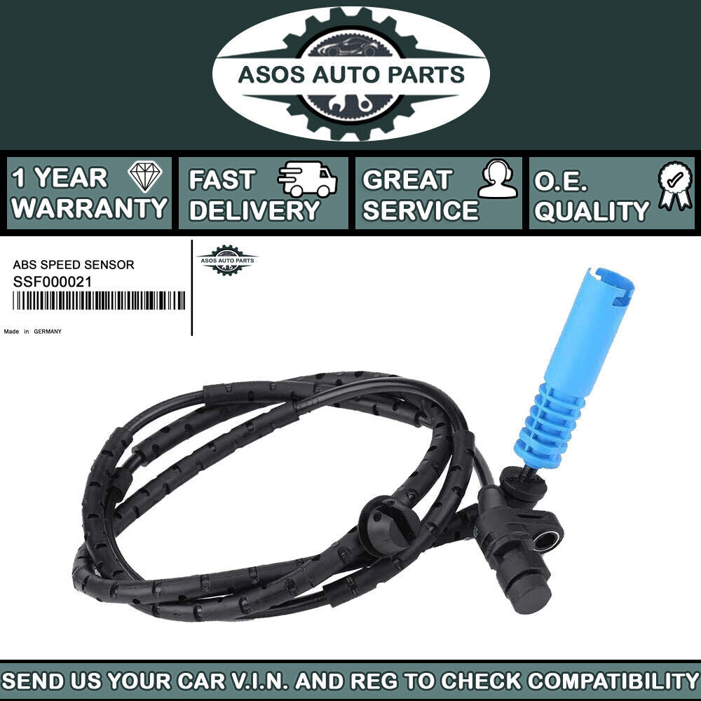 REAR ABS SPEED SENSOR Fits LAND ROVER RANGER ROVER L322 3.0 3.6 4.2 4.4 5.0 4x4
