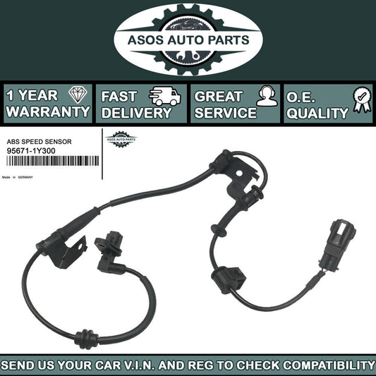 FRONT RIGHT ABS SPEED SENSOR Fits KIA PICANTO MK2 2011-2017 95671-1Y300