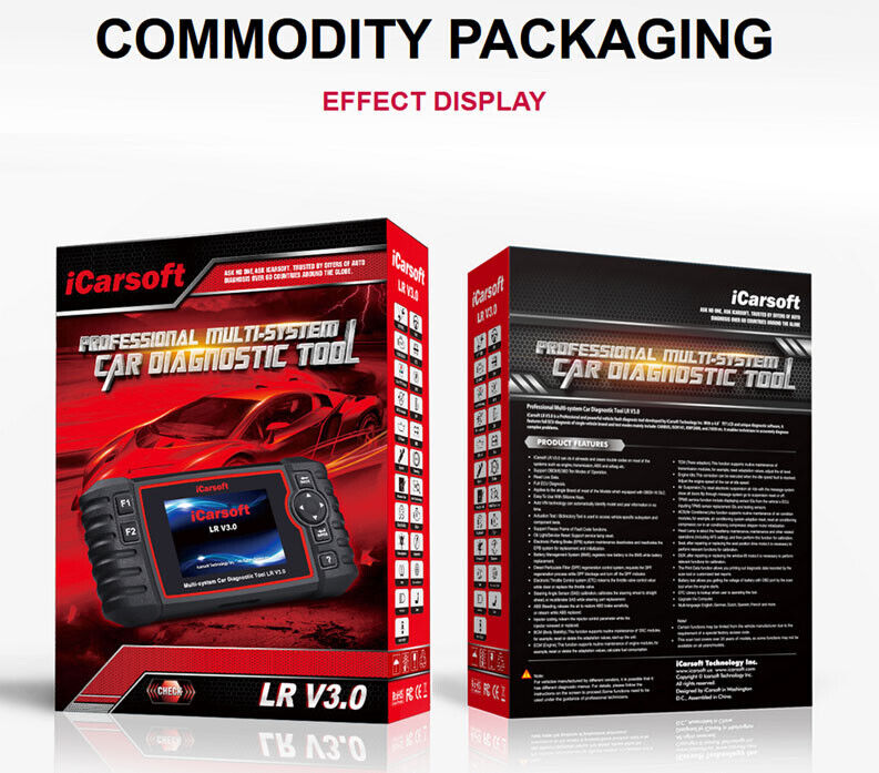 iCARSOFT LR V3.0 - JAGUAR - 2023 - DIAGNOSTIC TOOL