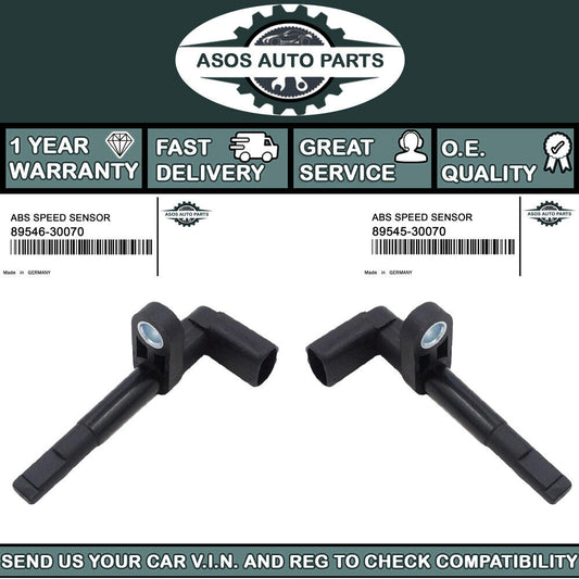 2X REAR ABS SPEED SENSOR Fits LEXUS GS IS II LFA TOYOTA CROWN MARK MIRAI