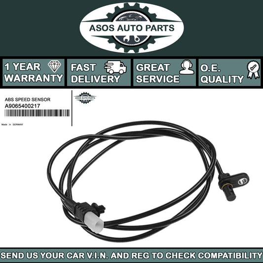 REAR RIGHT ABS SPEED SENSOR Fits M-BENZ SPRINTER 3T 3,5T 4T 4,6T 5T A9065400217