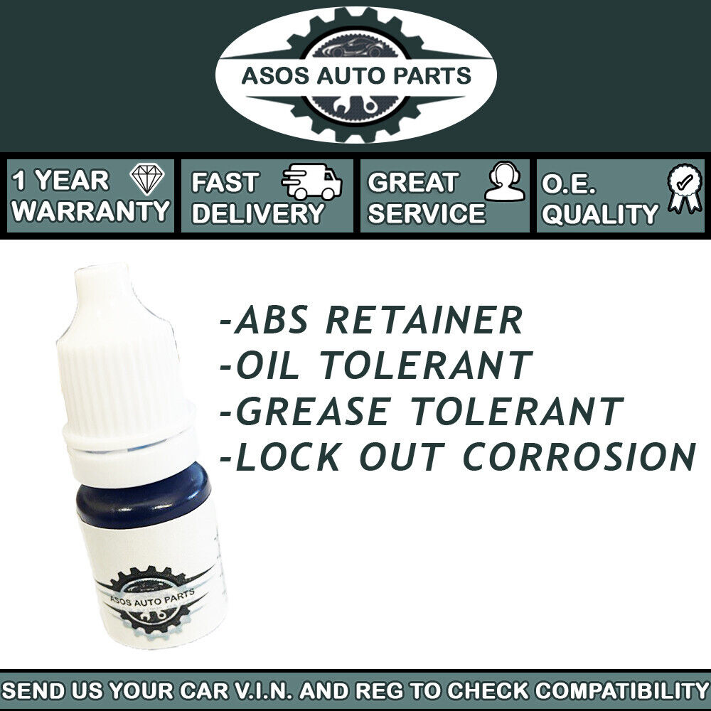 ABS RELUCTOR TONE RING ADHESIVE RETAINER FLUID GLUE 5ML - LOCK ON ABS RING