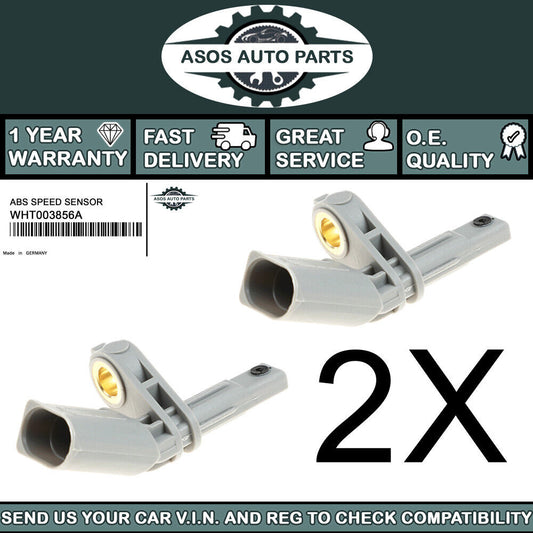 2X RIGHT SIDE ABS SPEED SENSOR Fits SEAT ALHAMBRA ATECA LEON LEON ST WHT003856A