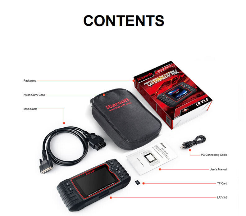 iCARSOFT LR V3.0 - JAGUAR - 2023 - DIAGNOSTIC TOOL